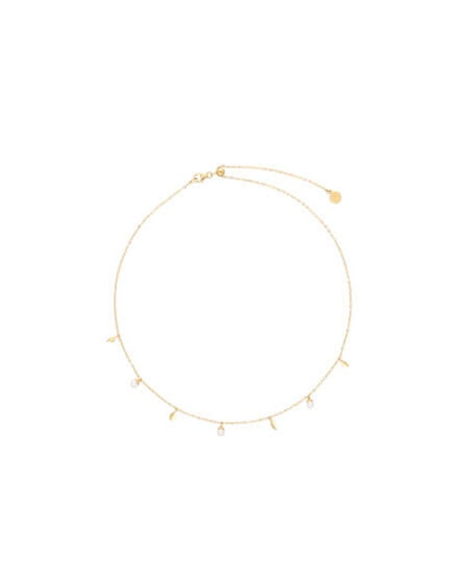 MAJORICA Romea Short Necklace | Pearl Chain Necklaces