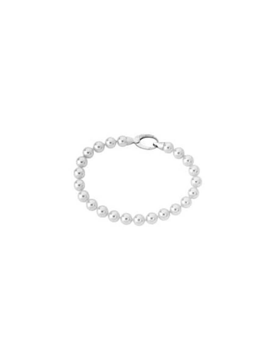 MAJORICA Silver Bracelet Lyra 7Mm | Silver Bracelets