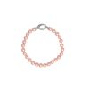 MAJORICA Silver Bracelet Lyra With 6Mm Pink Pearls | Silver Bracelets