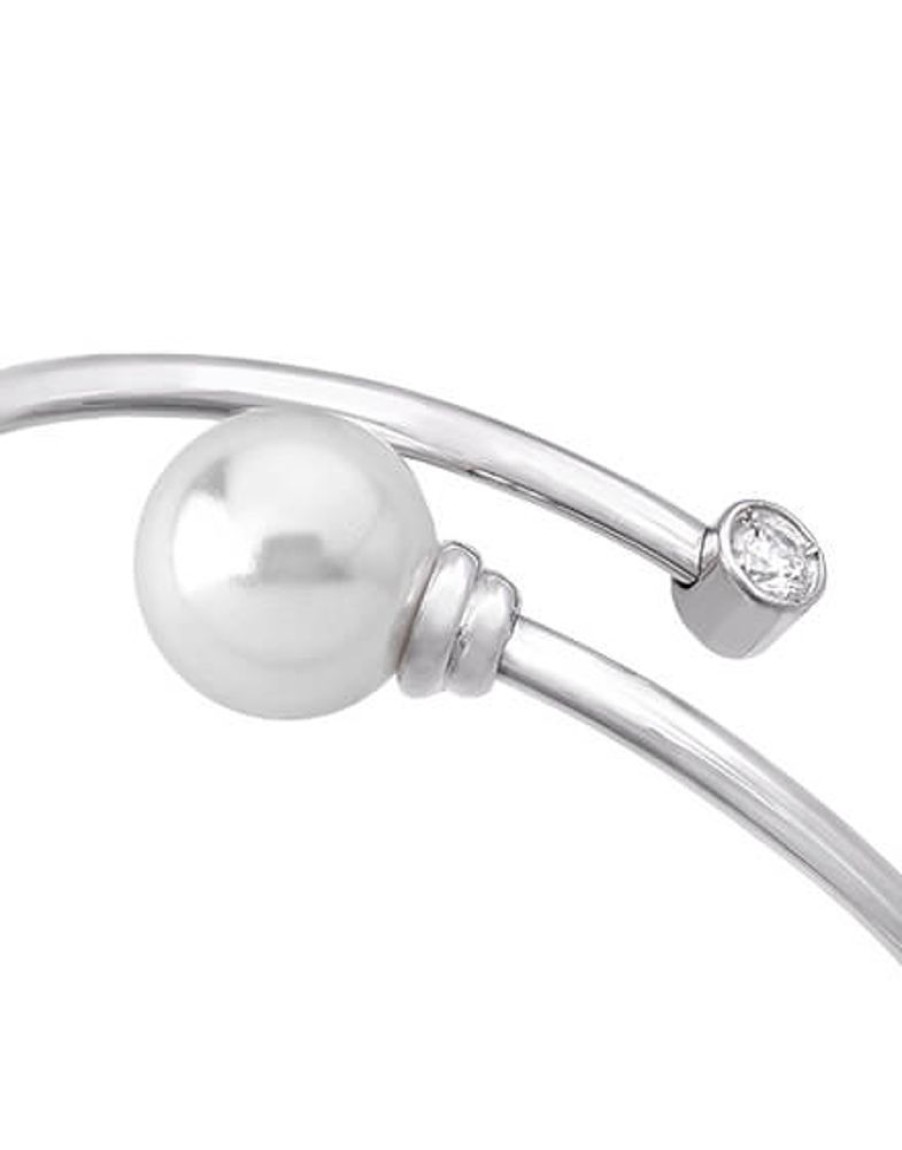 MAJORICA Bracelet Alina White Pearl | Bangle Bracelets