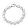 MAJORICA Silver Bracelet Agora With 8Mm Baroque Pearls | Silver Bracelets