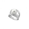 MAJORICA Ring Planet With 12Mm White Pearl | Silver Rings