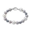 MAJORICA Estela Multicolour Pearl Bracelet | Silver Bracelets