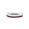 MAJORICA Sailor Bracelet In Steel, Brown Leather And White Pearl 21Cm | Leather Bracelets