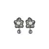 MAJORICA Filigree Flower Earrings Peregrina With Hanging Pearl | Pearl Drop Earrings