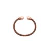 MAJORICA Rose Gold Plated Bracelet Tender Salmon Pearl | Bangle Bracelets