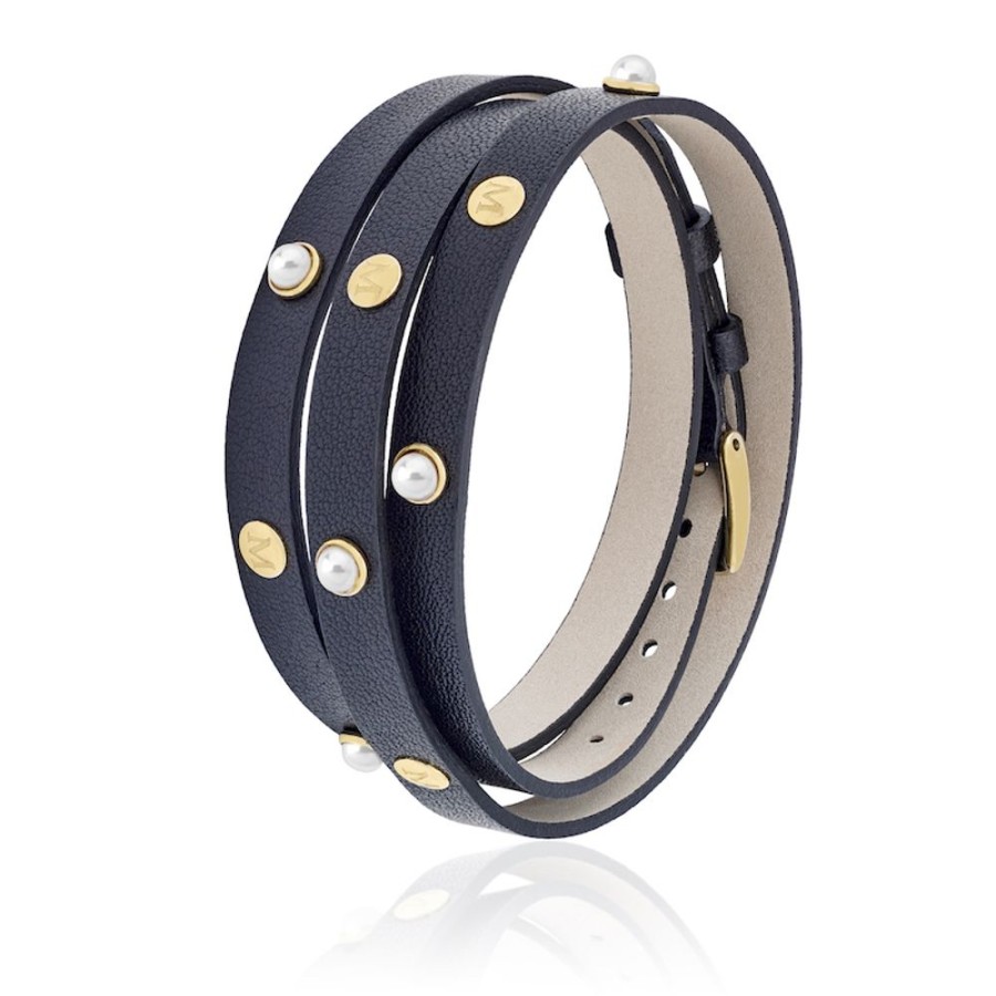 MAJORICA Bracelet Duato Black | Golden Bracelets