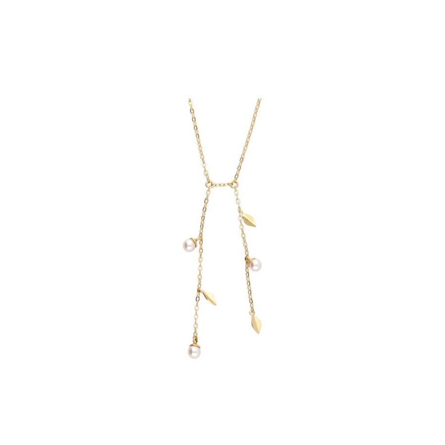 MAJORICA Romea Long Necklace | Pearl Chain Necklaces