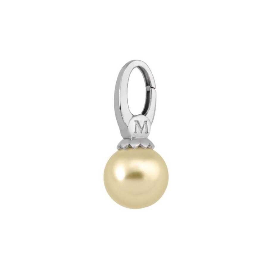 MAJORICA Wish Pearl Champagne | Pendant Chain