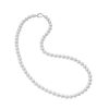 MAJORICA Silver Necklace Lyra With White Pearls 10Mm 60Cm | Long Pearl Necklaces