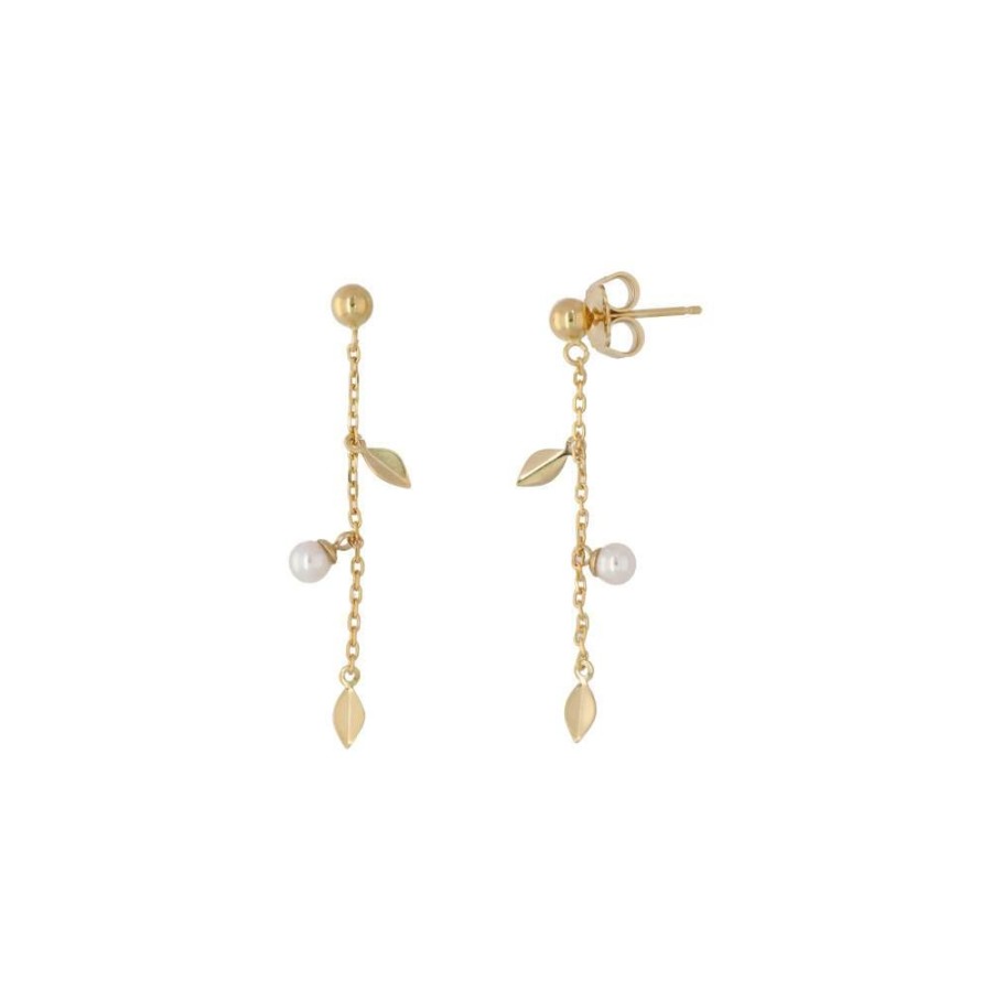 MAJORICA Romea Long Earrings | Pearl Drop Earrings