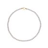 MAJORICA Gold-Plated Silver Necklace Lyra 7Mm 50Cm | Long Pearl Necklaces