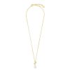 MAJORICA Golden Silver Pendant Selene | Pendants With Chain