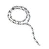 MAJORICA Silver Necklace Lyra 10Mm 90Cm White, Gray And Nuage | Long Pearl Necklaces