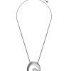 MAJORICA Petra Steel Necklace With Xl Pendant | Pendants With Chain