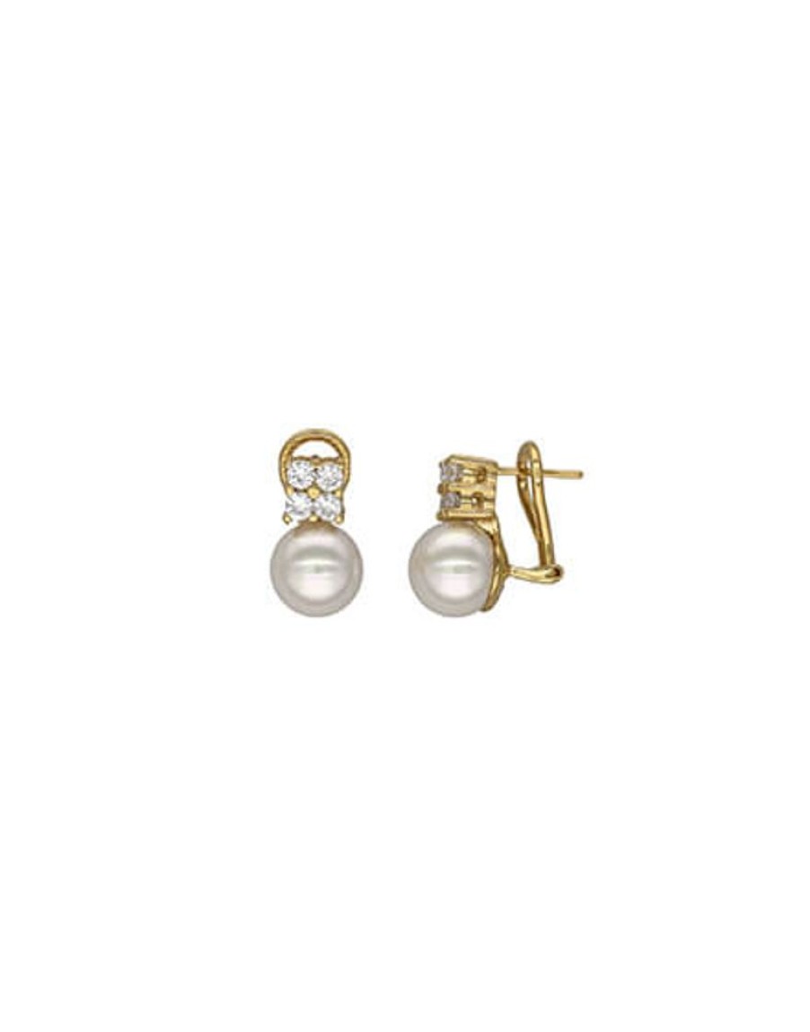 MAJORICA Gold Plated Earrings Soleil | Tu & Yo Earrings