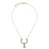 MAJORICA Golden Necklace With Ayla Pendant In High-Resistance Glass | Pendants With Chain