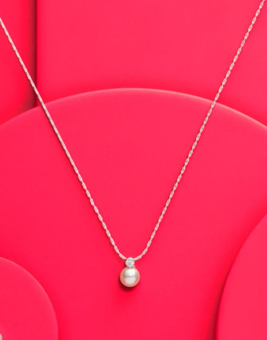 MAJORICA Pendant Cies White Zirconia | Pendants With Chain