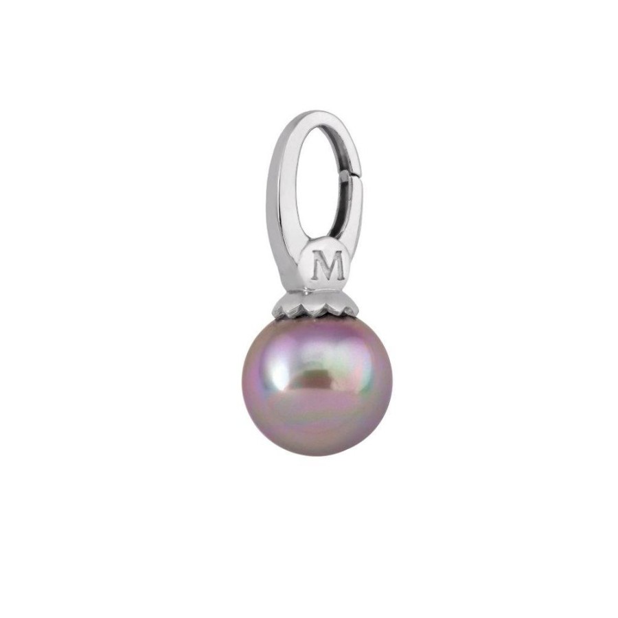 MAJORICA Wish Pearl Berenjena | Pendant Chain