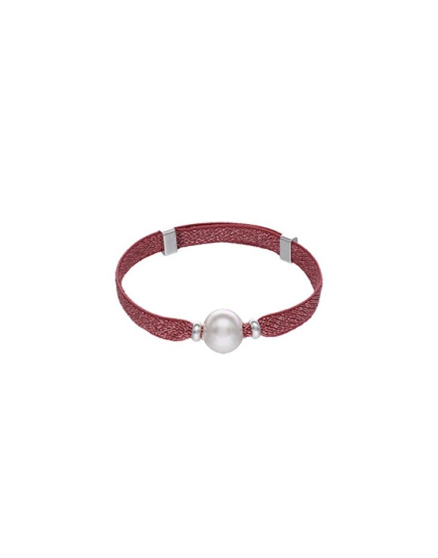 MAJORICA Elastic Circa Bracelet Magenta | Elastic Bracelets