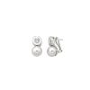 MAJORICA Earrings Exquisite Silver With 10Mm White Pearl And Zircons | Tu & Yo Earrings