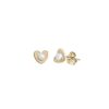 MAJORICA Gold Plated Girl Earrings Pure Love | Short Earrings