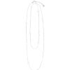 MAJORICA Dangle Necklace Strung With Round Pearls 90Cm | Long Pearl Necklaces