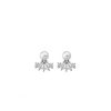 MAJORICA Earrings Mood Silver With 6Mm White Pearl And Zircons | Short Earrings