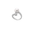 MAJORICA Ring Cercle With 10Mm White Pearl | Medium-Sized Rings