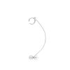 MAJORICA Dangle Earcuff Earring With Pearl And Silver Chain | Ear Cuffs