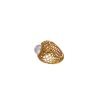 MAJORICA Openwork Etna Large Ring In Gold-Plated Silver | Large Pearl Rings