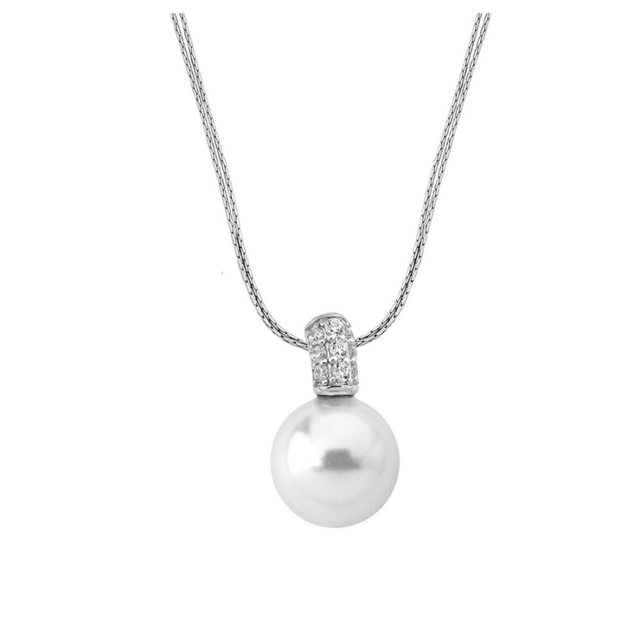 MAJORICA Pendant Exquisite 12Mm Pearl | Wedding Necklaces