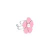 MAJORICA Silver Santorini Small Pink Flower Ring | Medium-Sized Rings