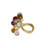 MAJORICA Adjustable Pearl Ring Corfu With Murano Glass | Large Pearl Rings