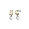 MAJORICA Earrings Formentera | Pearl Hoop Earrings