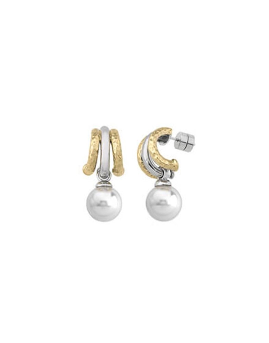 MAJORICA Earrings Formentera | Pearl Hoop Earrings