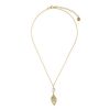 MAJORICA Dafne Necklace With Mother-Of-Pearl Leaf Pendant | Pearl Chain Necklaces