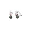 MAJORICA Earrings Nuit Multicolored Pearls | Short Earrings