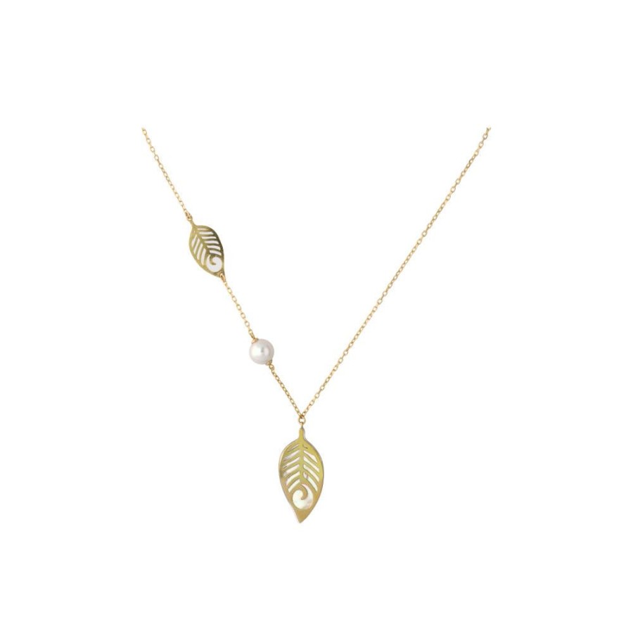 MAJORICA Mother-Of-Pearl Dafne Necklace | Pearl Chain Necklaces