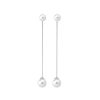 MAJORICA Earrings Rosa With 8 And 10Mm White Pearls | Pearl Drop Earrings