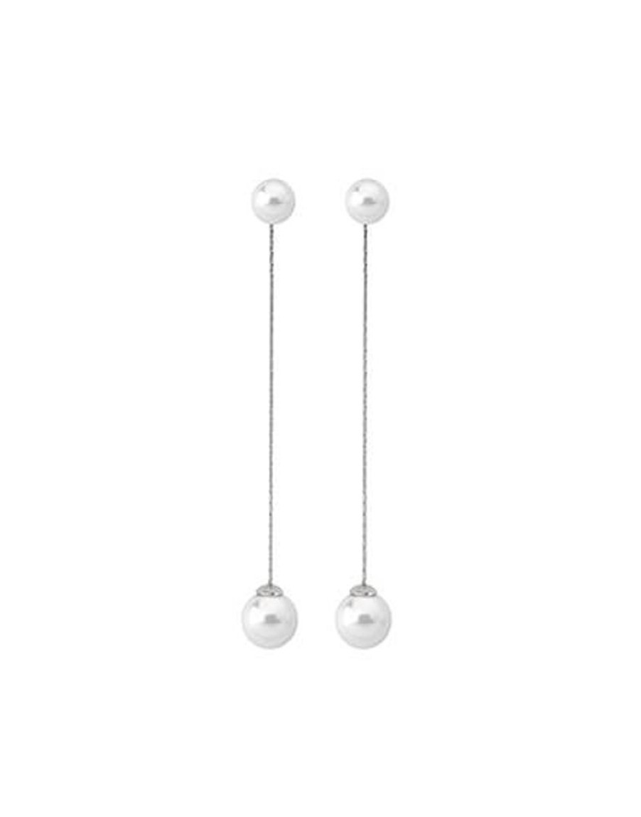 MAJORICA Earrings Rosa With 8 And 10Mm White Pearls | Pearl Drop Earrings