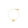 MAJORICA Ayanti Gold Bracelet With Mother-Of-Pearl Detail | Chain Bracelets