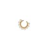 MAJORICA Kea Gold Earcuff Earring With Round Pearls | Ear Cuffs