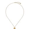 MAJORICA Caelum Communion Necklace With Golden Medallion | Gold Necklaces