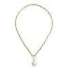 MAJORICA Golden Necklace Tender | Pearl Chain Necklaces