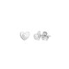 MAJORICA Silver Girl Earrings Pure Love | Short Earrings