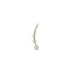 MAJORICA Kea Gold Earcuff Earring With Round Pearls | Ear Cuffs