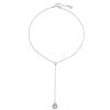 MAJORICA Adjustable Steel Necklace Aura With Nuage Pearl | Pearl Chain Necklaces