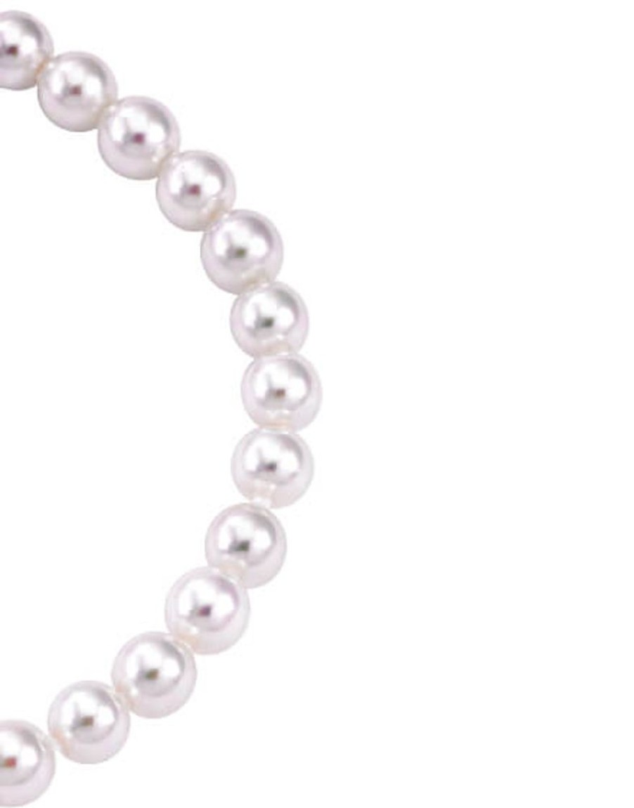 MAJORICA Silver Pearl Bracelet Ballet 4Mm | Bracelets For Brides