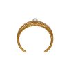 MAJORICA Openwork Etna Large Bangle In Gold-Plated Silver | Bangle Bracelets